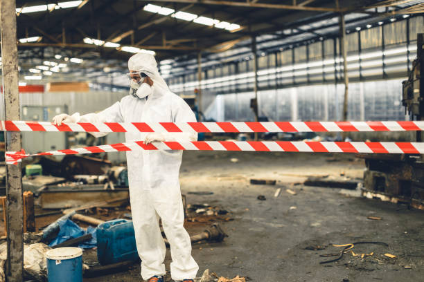 Professional Drug Lab Cleanup technician working in Pomeroy, OH